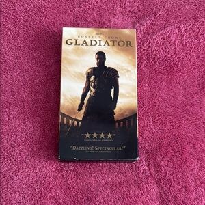 Gladiator Movie VHS